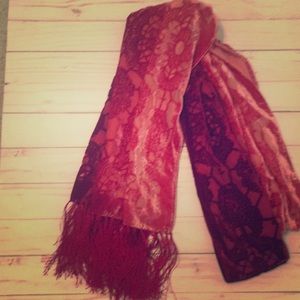 Burnout Velvet Scarf by Lucky Brand